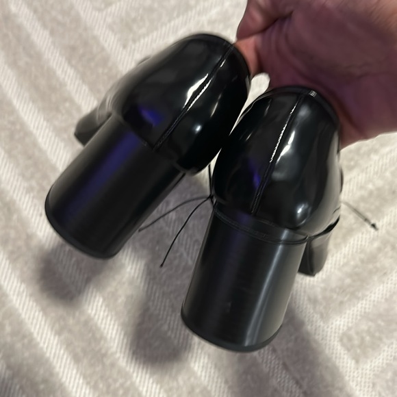 Lane Bryant | Faux Leather Loafer Heel (Wide Width) - Picture 6 of 8